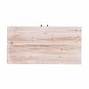 Modern Farmhouse Rustic Natural Accent Storage Cabinet