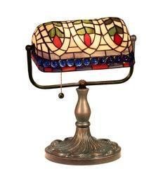 Tiffany-style Art Glass Desk Lamp