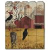 "Autumn Gold" by Billy Jacobs, Printed Wall Art on a Wood Picket Fence