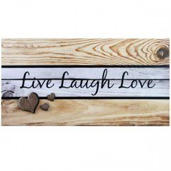 Wooden Home Sweet Home Wall Art (pack of 4)