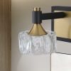 LED 4-Light Modern Crystal Bathroom Vanity Light Over Mirror Bath Wall Lighting Fixtures