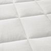 Overfilled Plush Hypoallergenic Down Alternative Waterproof Mattress Pad